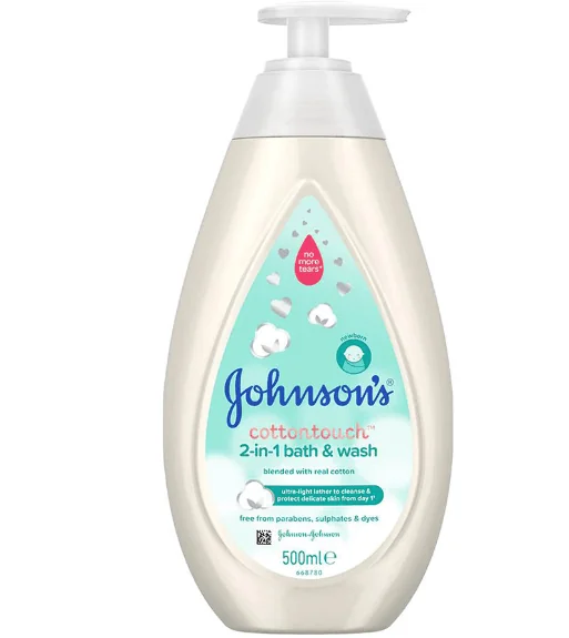 Johnson's Baby Lotiune de spalare cotton touch 2in1 500 ml