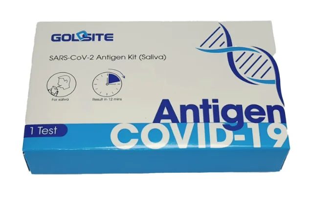 Test rapid Antigen Covid-19 Saliva - Goldsite 1 bucata