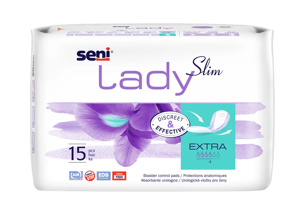 Seni Lady Slim Extra Absorbante 15 bucati