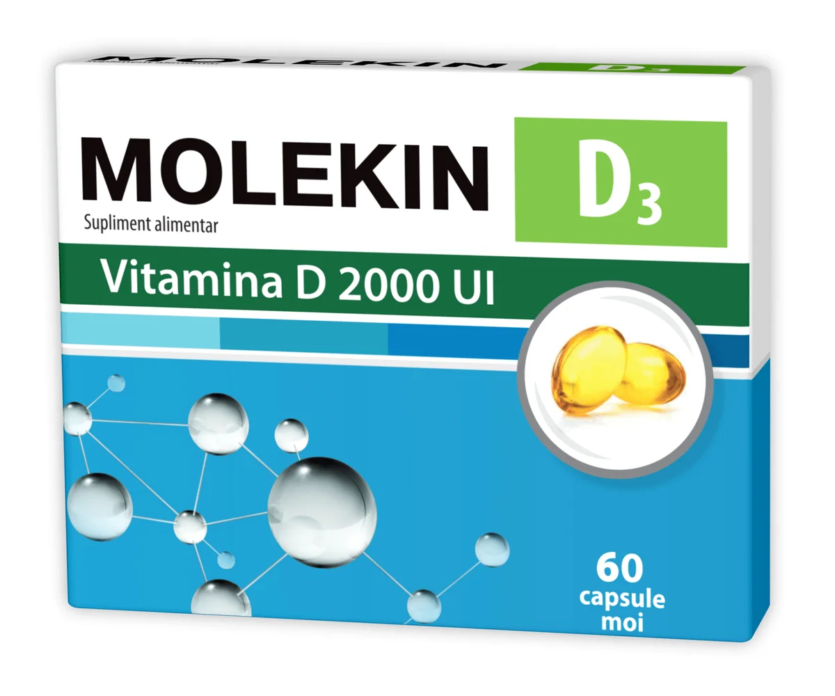 Molekin D3 2000 U.I. 60 capsule moi