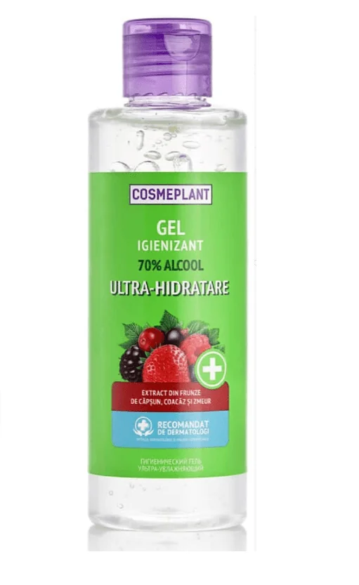 Cosmeplant Gel igenizant 70% alcool ultra-hidratare 200 ml