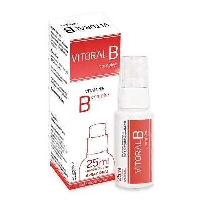 Vitoral B complex spray pentru adulti 25 ml