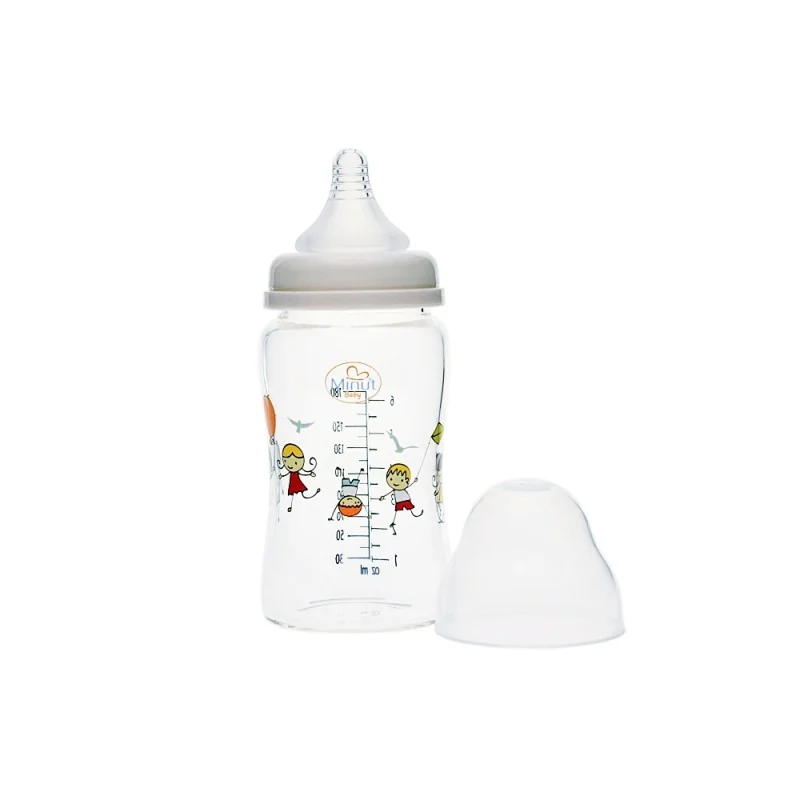Minut Baby Biberon sticla 0+ luni ( P 510 ) 180 ml