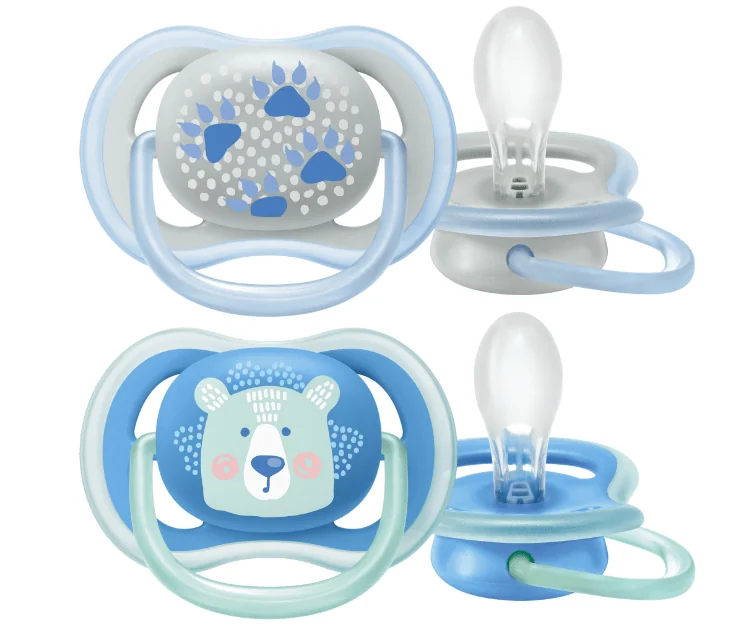 Avent SCF085/03 Suzete Ultra Air 6-18 luni baieti 2 bucati