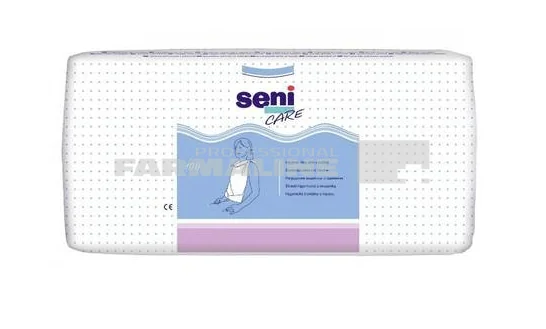 Seni Care Bavete cu buzunar 60 cm X 40 cm 10 bucati