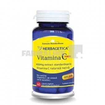 Vitamina C Forte 400 mg 60 capsule