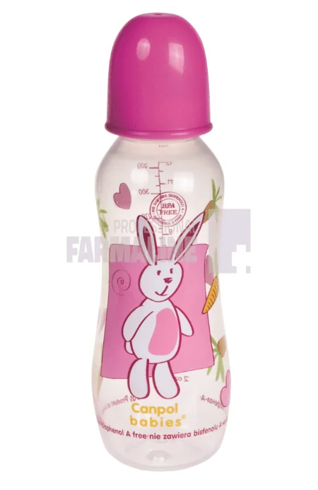 Canpol 59/205 Biberon BPA 0% 12+ luni 330 ml