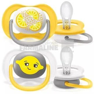 Avent SCF080/18 Suzete Ultra Air 6 - 18 luni pacifier/lamaie 2 bucati