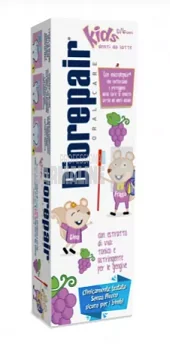 Biorepair Kids pasta de dinti cu aroma de struguri 0-6 ani 50 ml