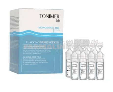 Tonimer Lab apa de mare solutie isotonica sterila 5 ml 30 flacoane