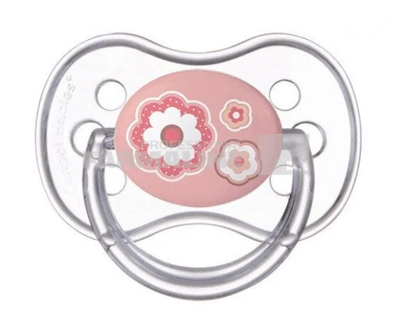 Canpol 22/582 Suzeta silicon simetrica 18+ luni roz