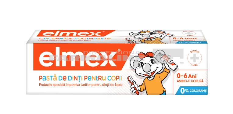 Elmex Pasta dinti anticadere copii 0-6 ani 50 ml