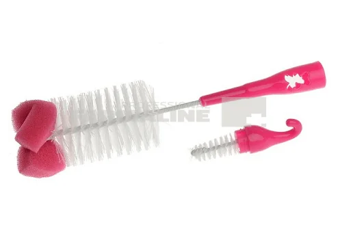 Akuku A0575 Set Perii biberon roz