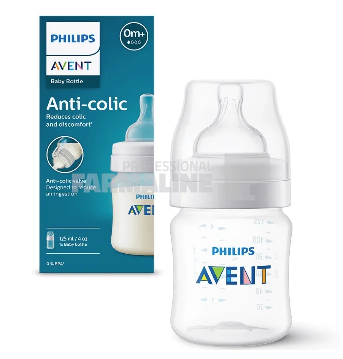 Avent SCY100/01 Biberon anticolici 0+ luni 125 ml