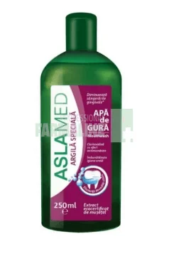 Aslamed Apa de  gura  cu Clorhexidina 250 ml