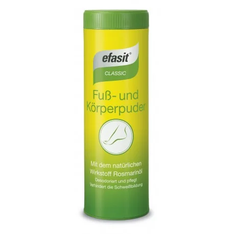 Efasit Classic Pudra pentru picioare si corp 75 g