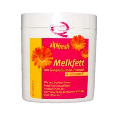 Melkfett  Alpifresh Crema grasa emolienta cu Galbenele si Vitamina E 250 ml