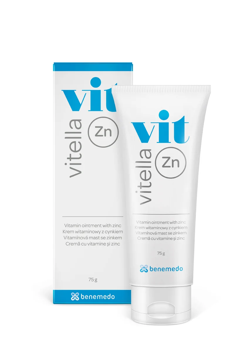 Vitella Zn Crema reparatoare cu zinc 75 g