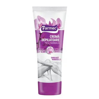Farmec Crema depilatoare cu Extract de Orhidee piele normala 150 ml