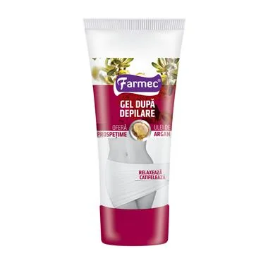 Farmec Gel dupa depilare cu Ulei de Argan 100 ml