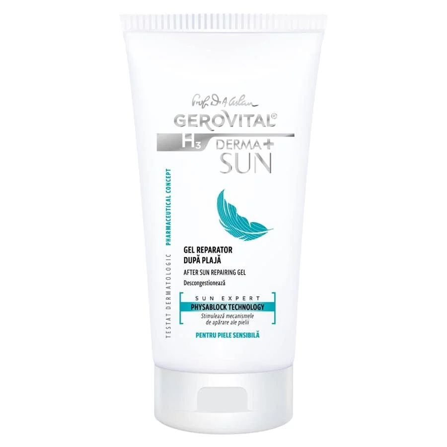 Gerovital H3 Derma Sun Gel reparator dupa plaja 150 ml