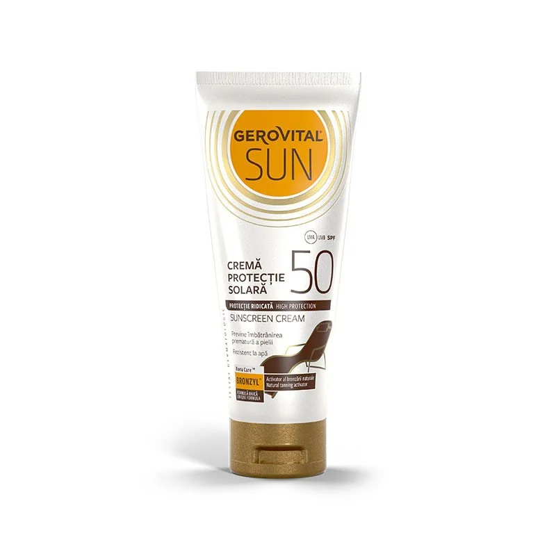 Gerovital Sun Crema protectie solara SPF50 100 ml
