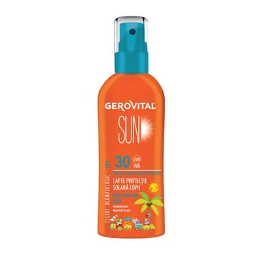 Gerovital Sun Lapte protectie solara copii SPF30 150 ml