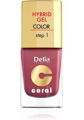 Delia Coral Hybrid Gel Color step 1 Lac unghii 18