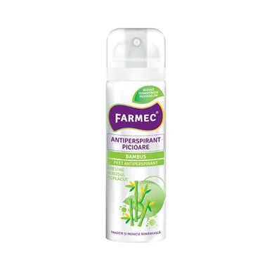 Farmec Antiperspirant picioare cu Bambus 150 ml
