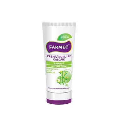 Farmec Crema ingrijire calcaie cu Bambus 100 ml