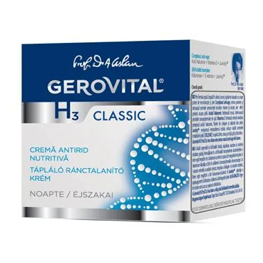 Gerovital H3 Classic Crema antirid nutritiva de noapte 50 ml