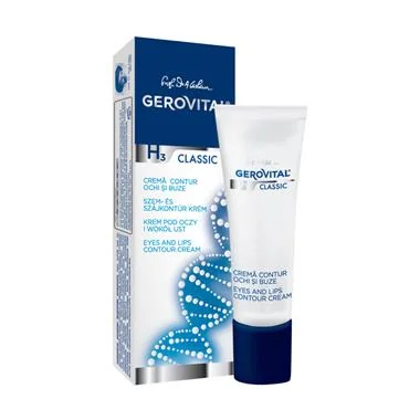 Gerovital H3 Classic Crema contur ochi si buze 15 ml