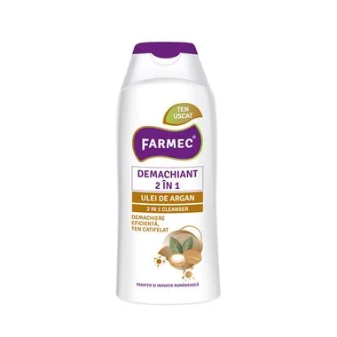 Farmec Demachiant 2 Ã®n 1 cu Ulei de Argan 200 ml