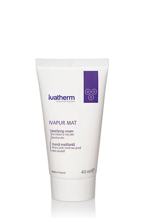 Ivapur Mat Crema matifianta piele mixta grasa 40 ml