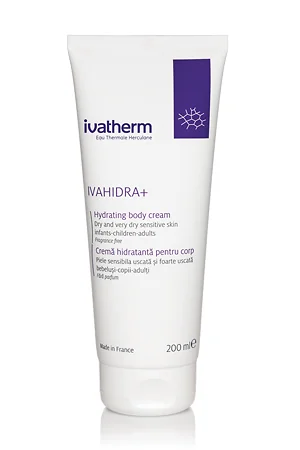 Ivahidra+ Crema hidratanta pentru corp piele foarte uscata sau atopica 200 ml