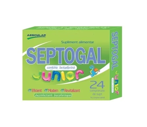 Septogal Junior 24 comprimate