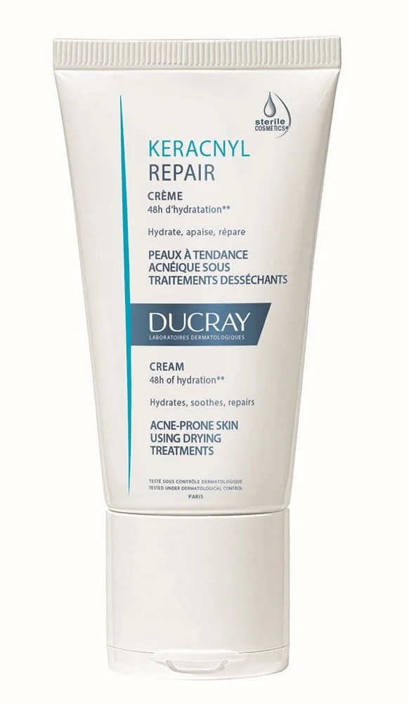 Ducray Keracnyl Repair Crema anti-acnee 48h 50 ml