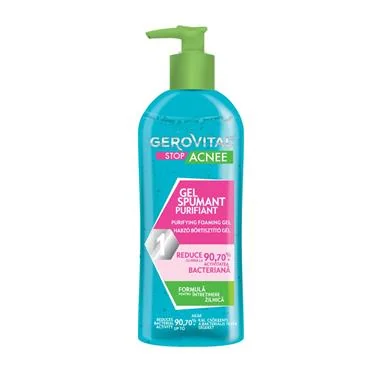 Gerovital Stop Acnee Gel spumant purifiant 150 ml
