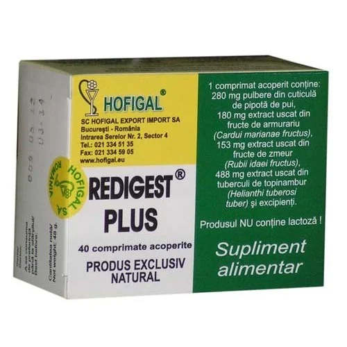 Redigest Plus  40 comprimate