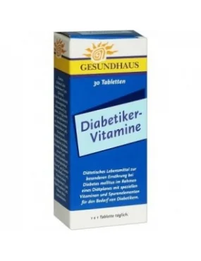 Diabetiker - Vitamine  30 comprimate