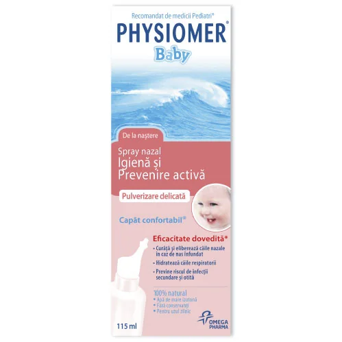 Physiomer Baby Spray nazal igiena si prevenire activa 115 ml