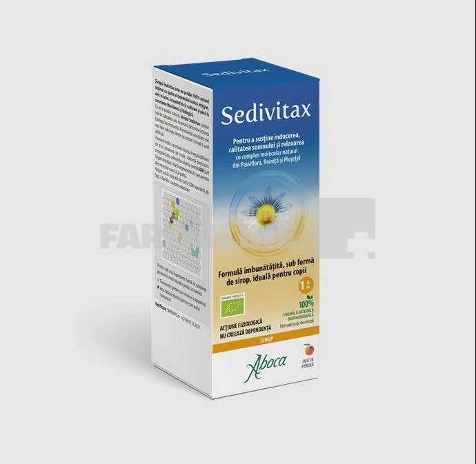 Aboca Sedivitax Bio Sirop pentru copii  220 g