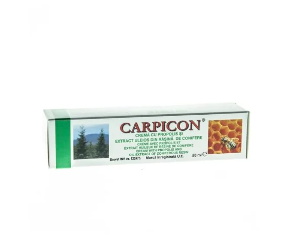 Carpicon crema cu propolis si rasina de conifere 50 ml