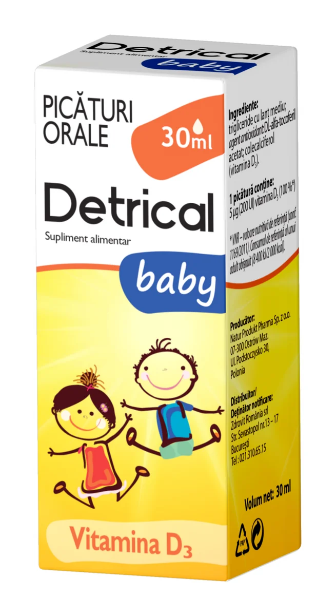 Detrical Baby Picaturi orale 30 ml