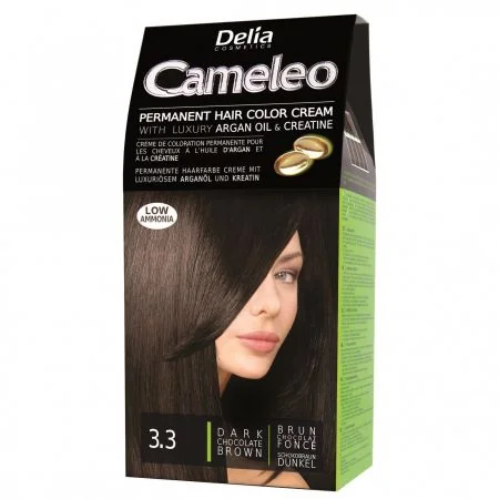 Delia Cameleo Vopsea de par 3.3 Chocolate Brown 75 g