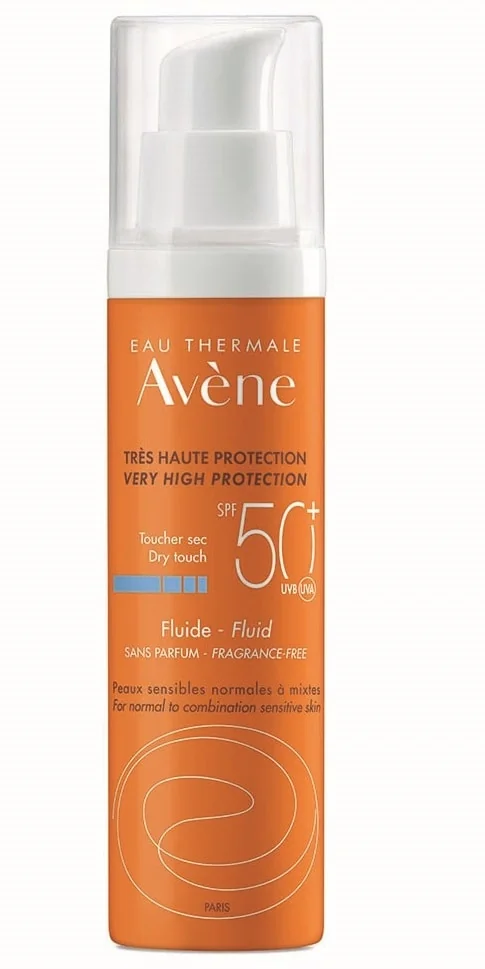 Avene Fluid-emulsie fara parfum SPF50+ 50 ml