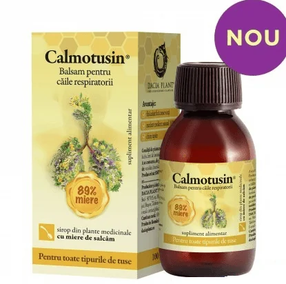 Calmotusin sirop cu miere 100 ml