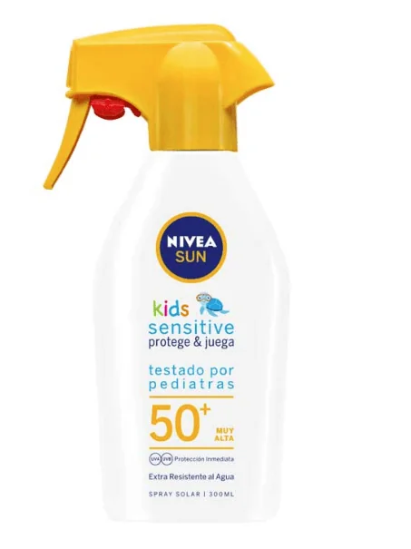 Nivea 85505 SUN Kid Sensitive Protect&Play Spray cu pompita 300ml