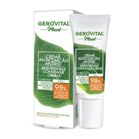 Gerovital Plant Microbiom Protect Crema anticearcan antirid 15 ml