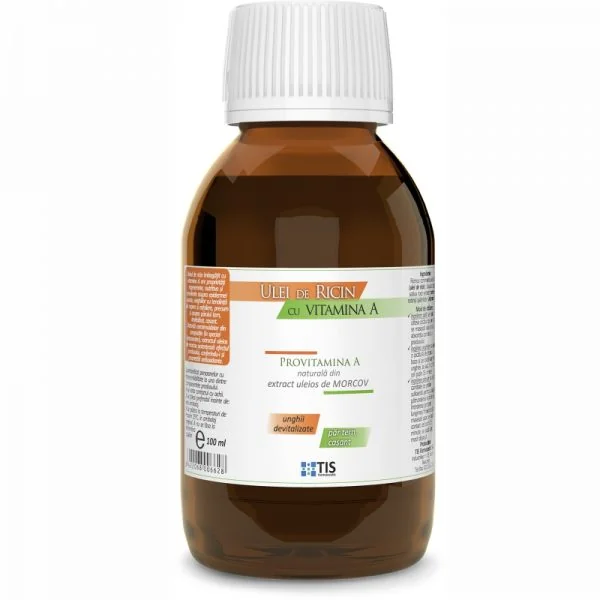 Tis Ulei de ricin cu vitamina A 100 ml